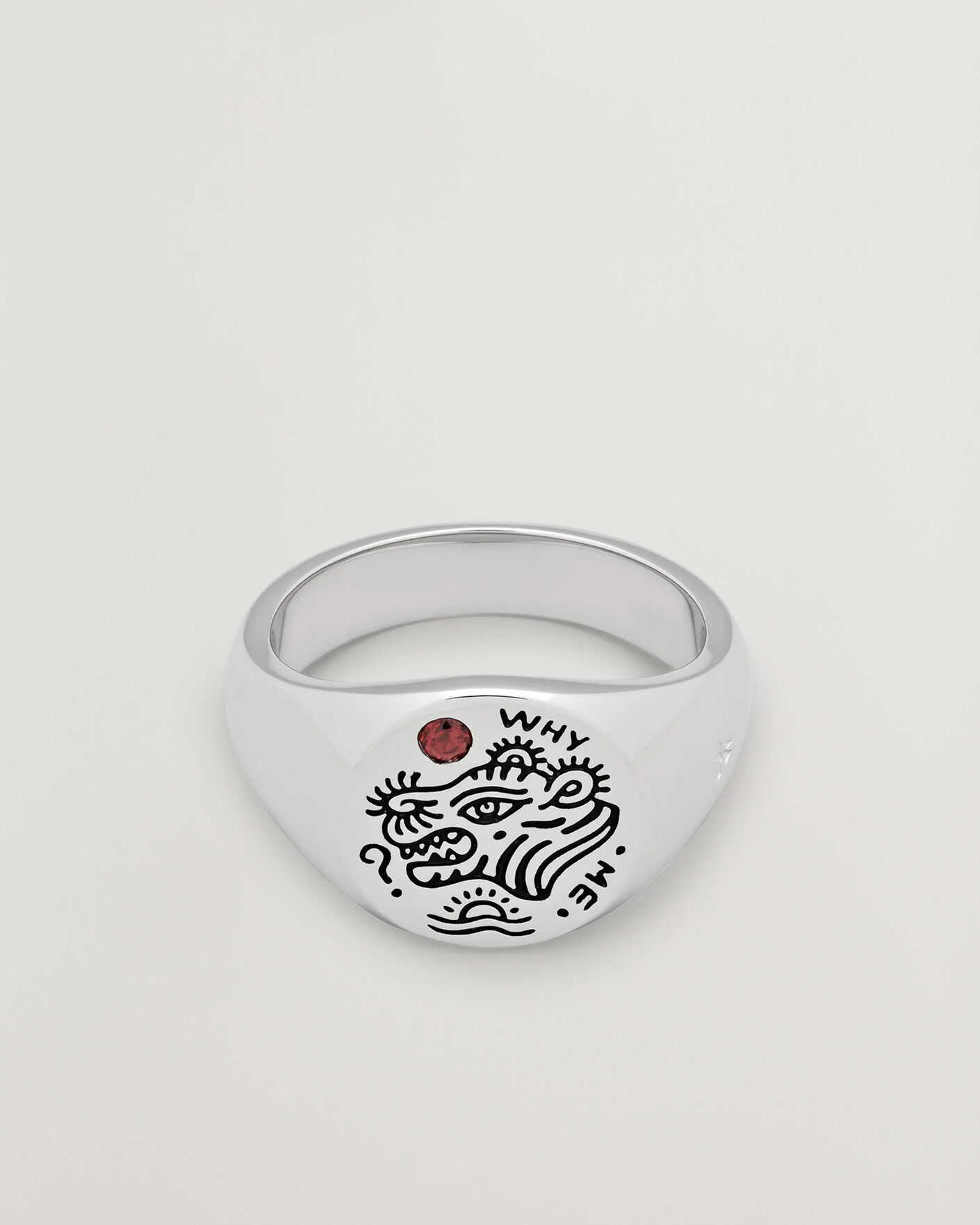 Herr | Smycken | Tom Wood | Why Me Ring Silver