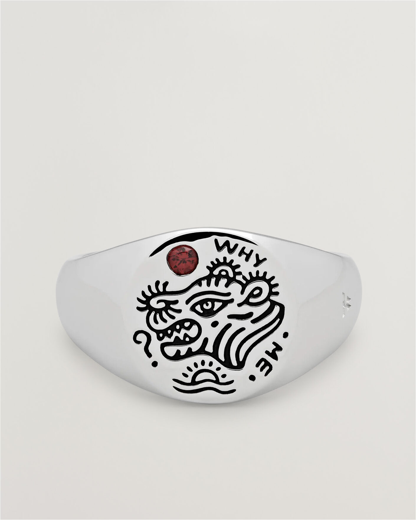 Herr | Smycken | Tom Wood | Why Me Ring Silver