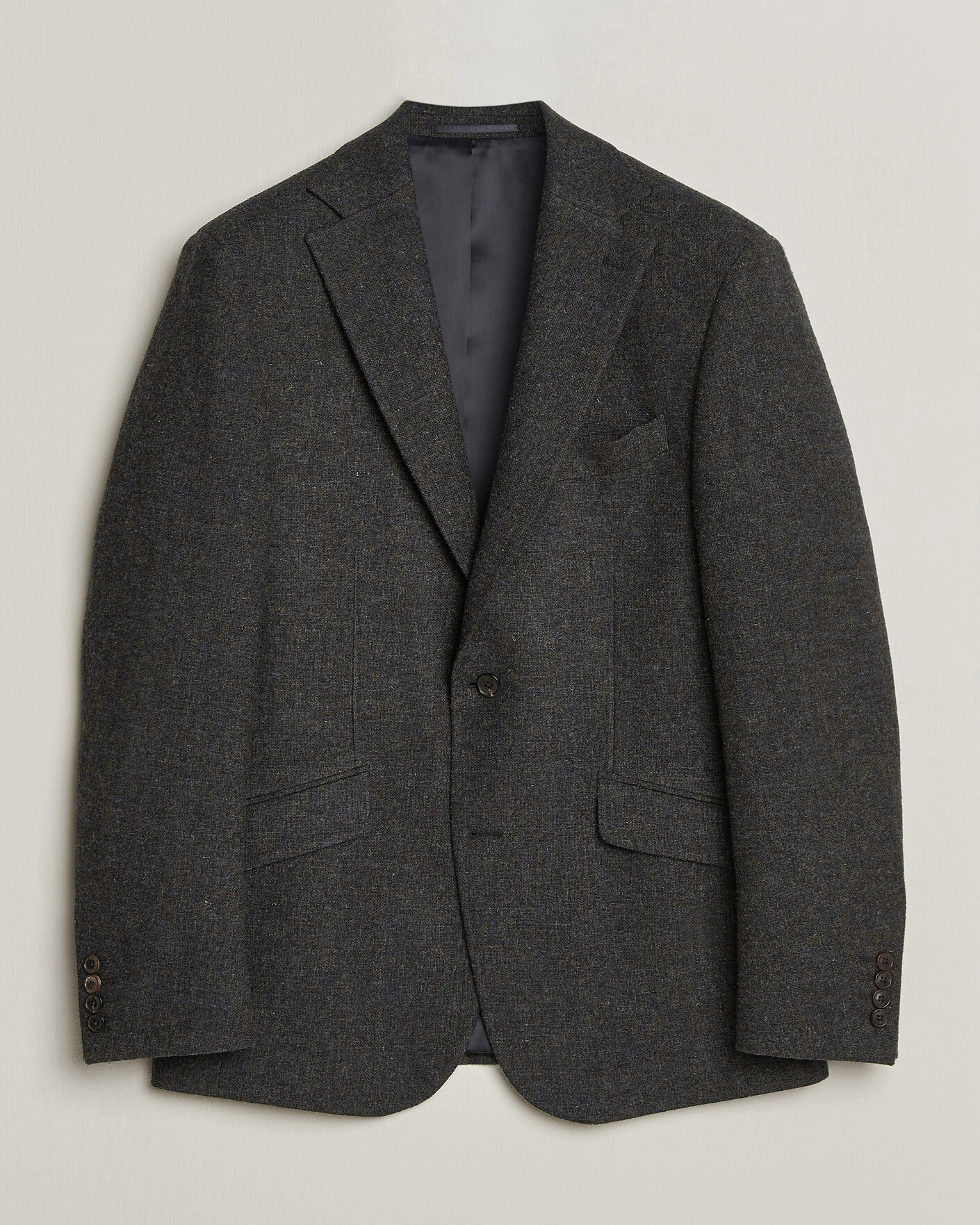 Herr | Kavajer | Walker Slater | Edward Shetland Wool Donegal Blazer Navy