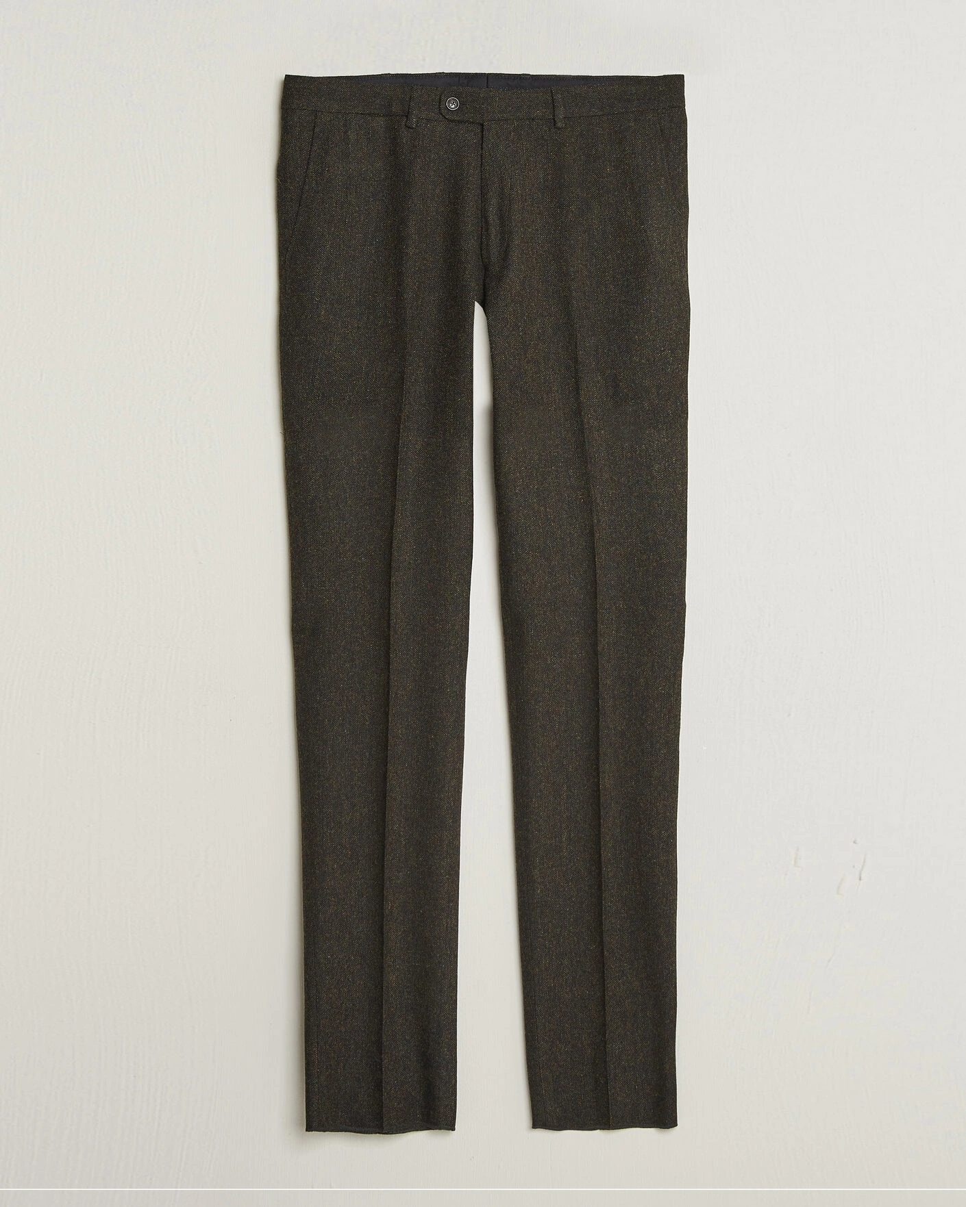 Herr | Byxor | Walker Slater | Edward Shetland Wool Donegal Trousers Brown