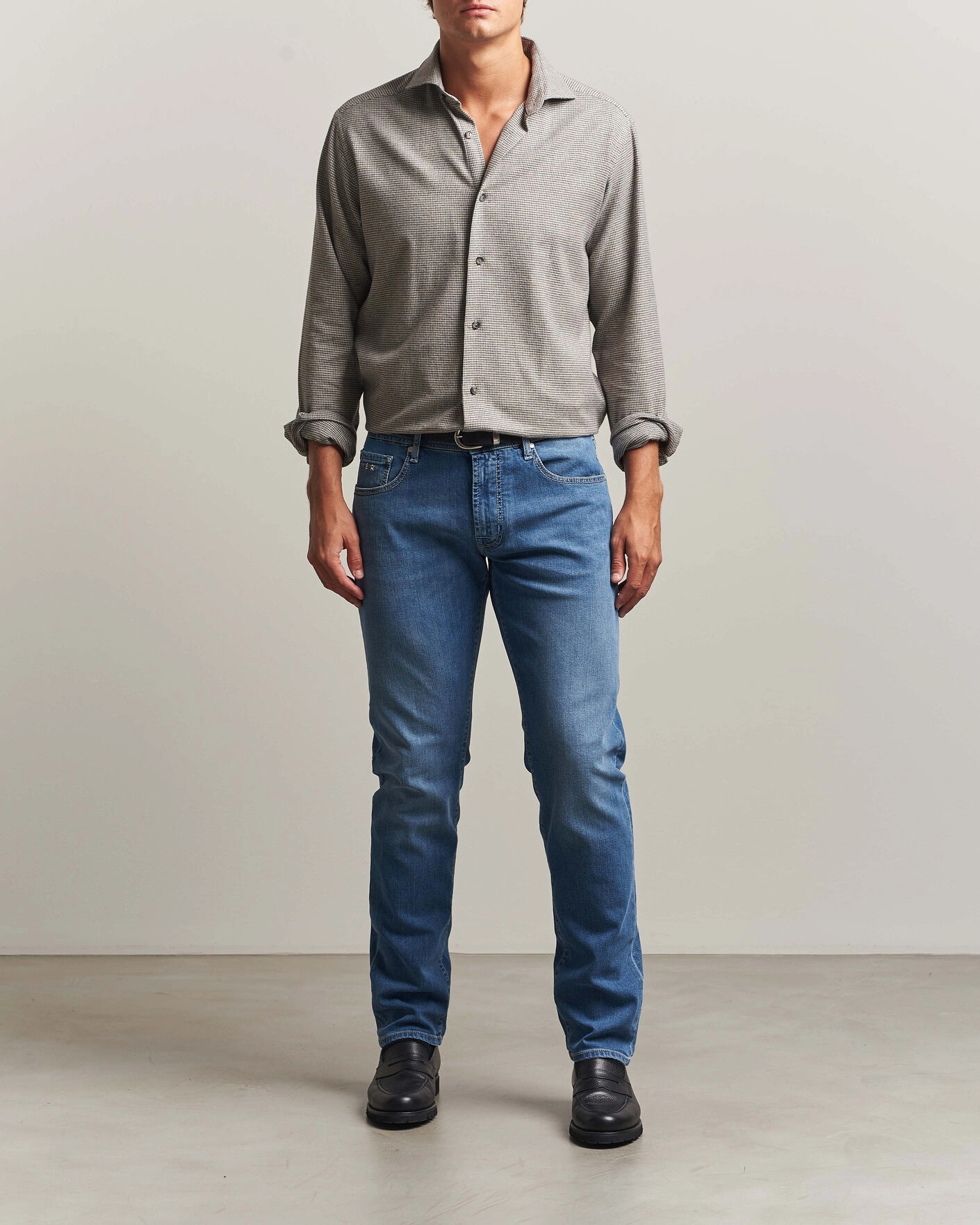 Herr | Jeans | Tramarossa | Michelangelo Stretch Jeans Light Blue