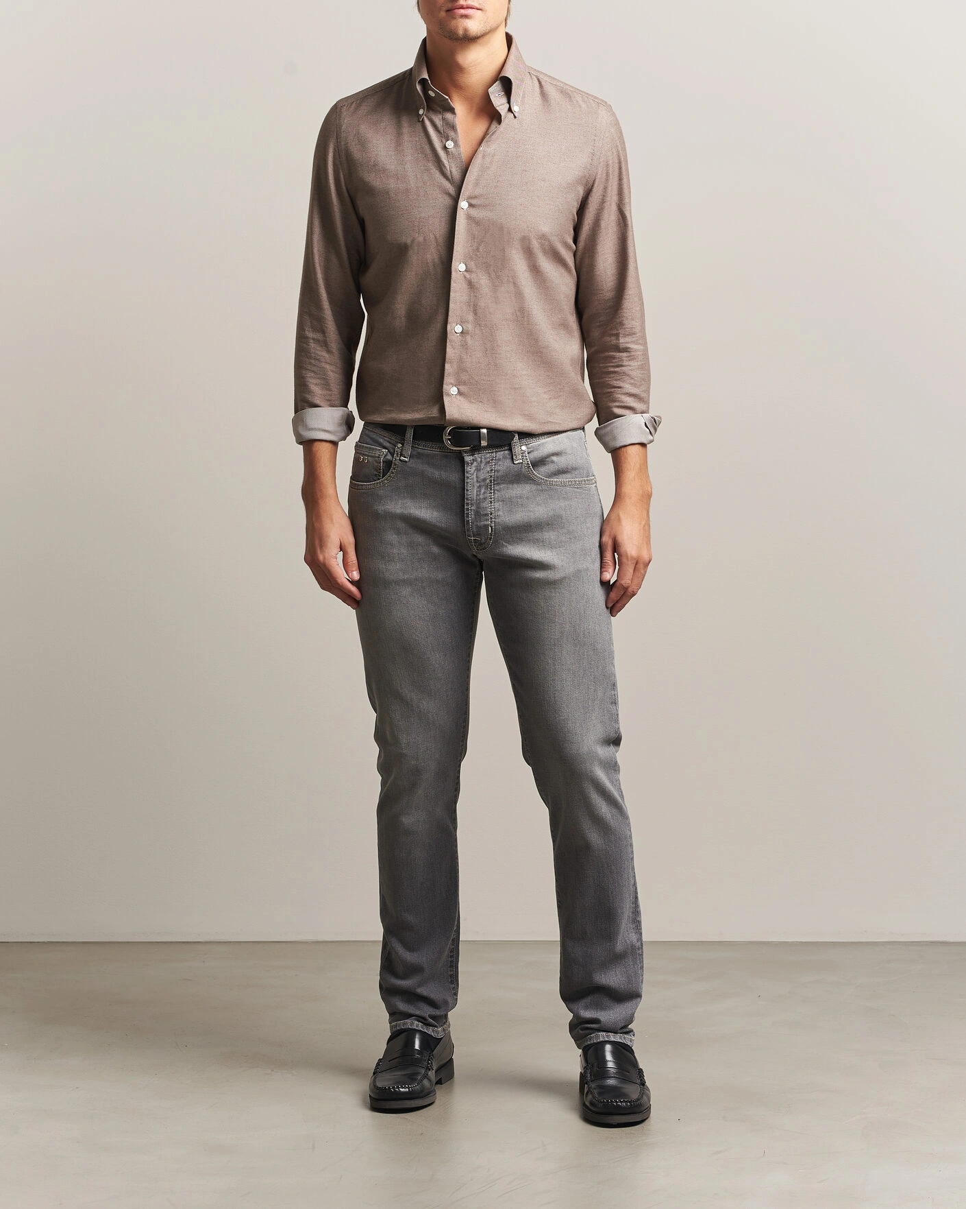 Herr | Jeans | Tramarossa | Michelangelo Stretch Jeans Light Grey