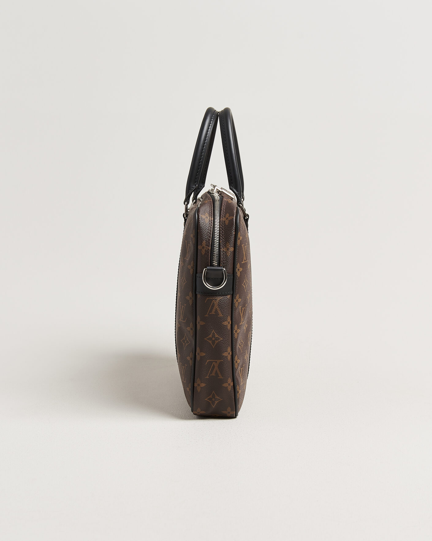 Herr | Pre-Owned & Vintage Bags | Louis Vuitton Pre-Owned | Porte-Documents Voyage Briefcase Monogram Macassar