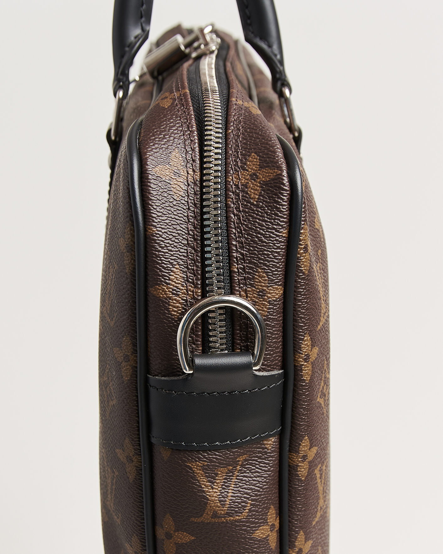 Herr | Pre-Owned & Vintage Bags | Louis Vuitton Pre-Owned | Porte-Documents Voyage Briefcase Monogram Macassar