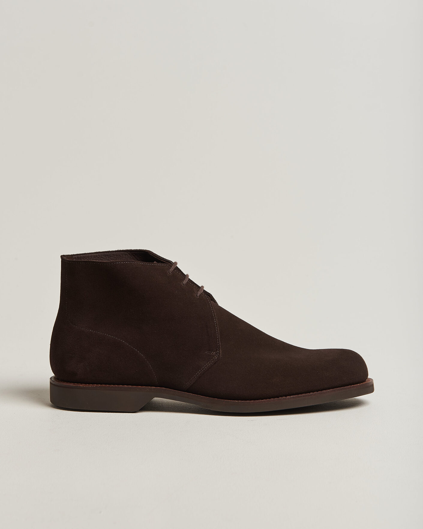 Herr | Kängor | Crockett & Jones | Unlined Chukka 4 Boot Dark Brown Suede