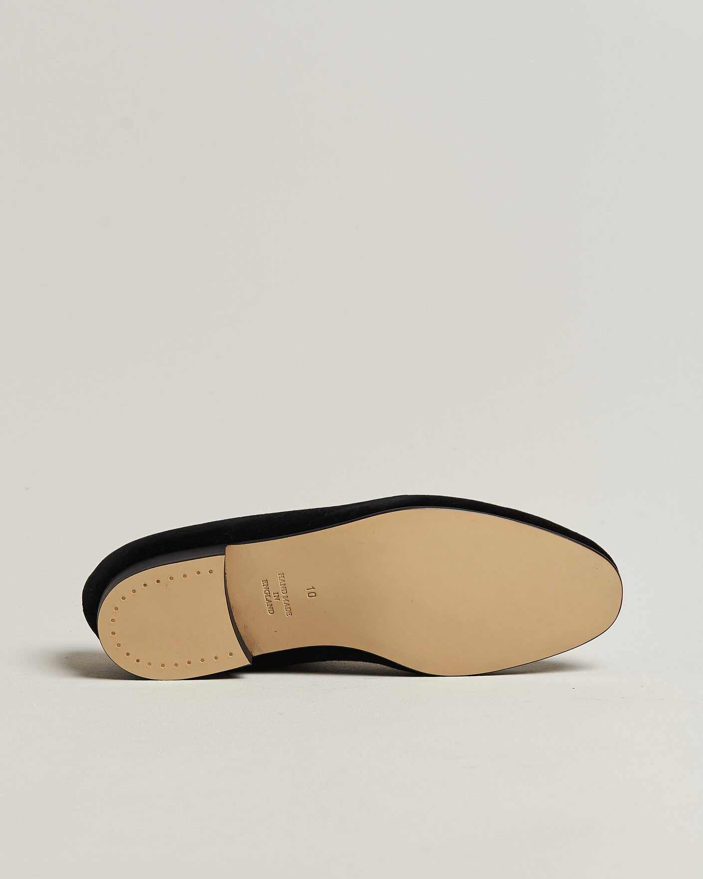 Herr | Loafers | Bowhill & Elliott | Plain Albert Pump Black Velvet