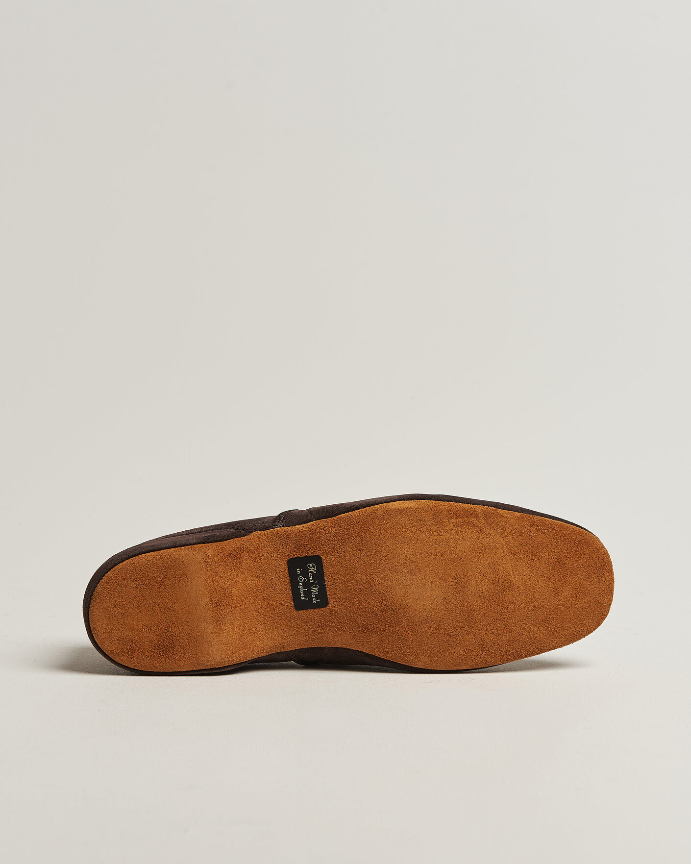 Herr | Sandaler & Tofflor | Bowhill & Elliott | Grecian Indoor Slippers Chocolate Suede