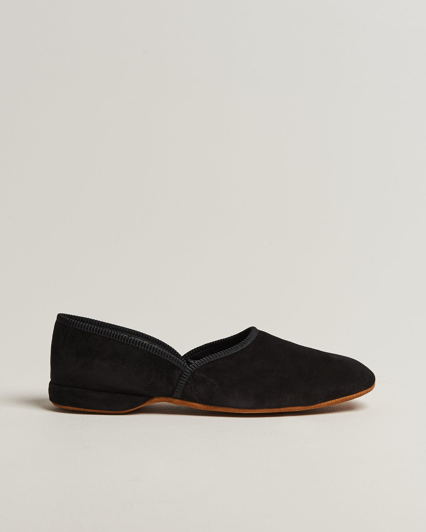 Herr | Sandaler & Tofflor | Bowhill & Elliott | Grecian Indoor Slippers Navy Suede