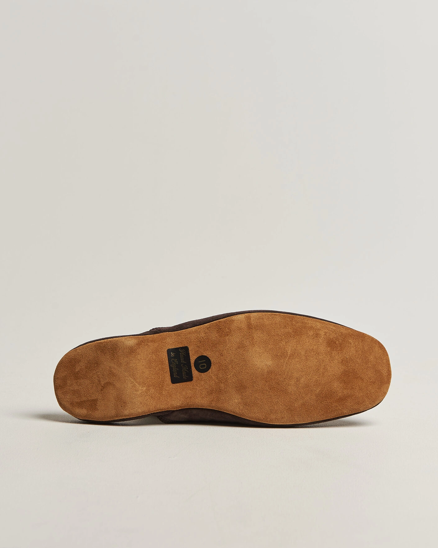 Herr | Sandaler & Tofflor | Bowhill & Elliott | Mule Slipper Quilt Lining Chocolate Suede