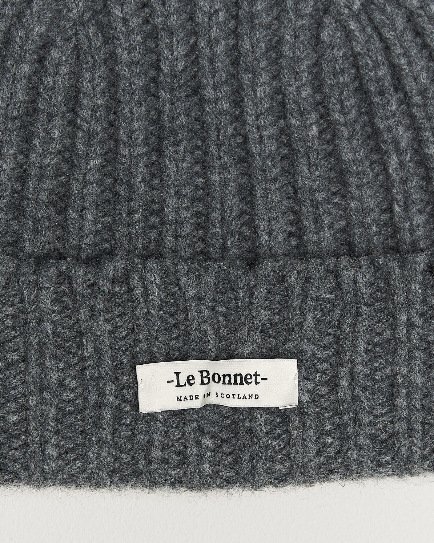 Herr | Mössor | Le Bonnet | Le Grand Logo Slate Grey