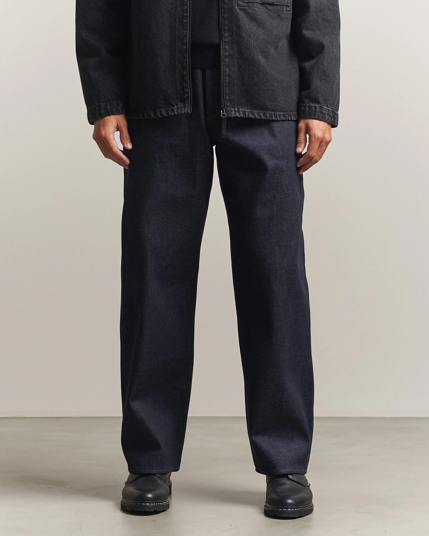 Herr | Byxor | Stone Island | Loose Fit Jeans Blue Raw