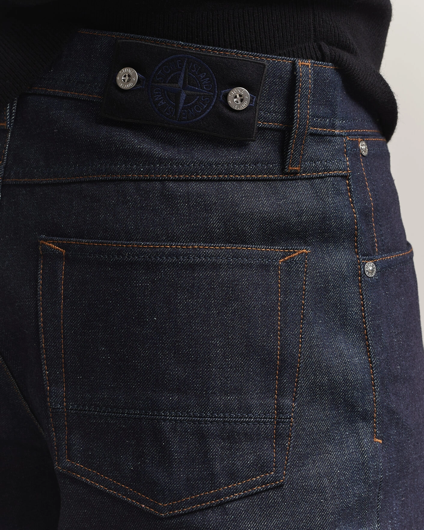 Herr | Byxor | Stone Island | Loose Fit Jeans Blue Raw