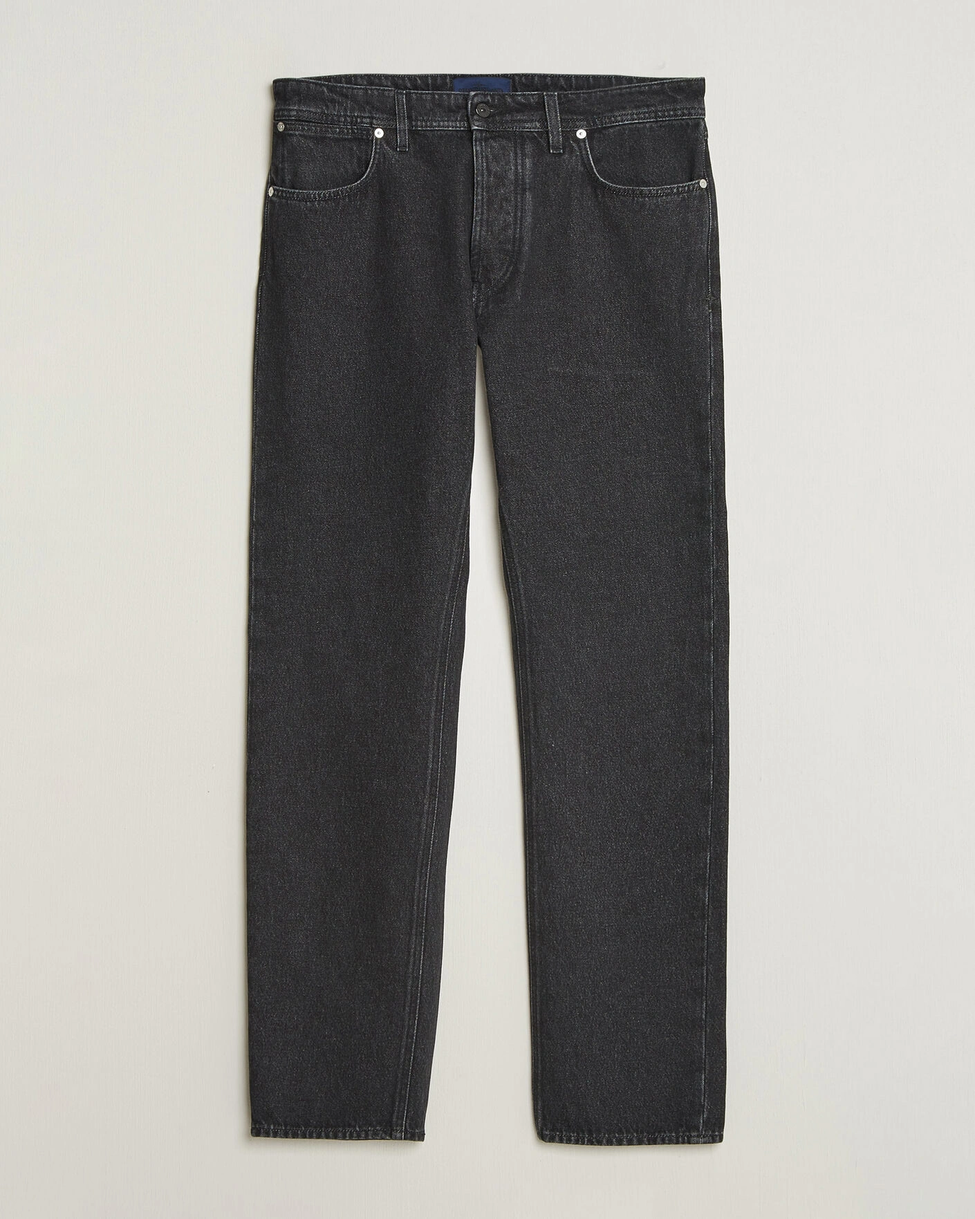 Herr | Jeans | Stone Island | Regular Straight Fit Jeans Black Medium Wash