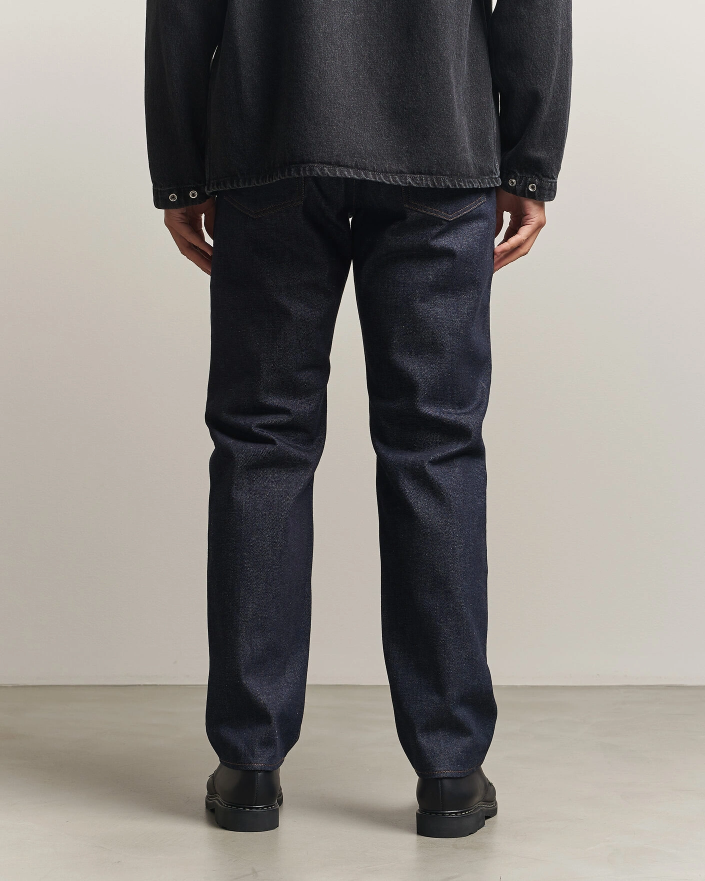 Herr | Jeans | Stone Island | Regular Straight Fit Indigo Jeans Blue Raw