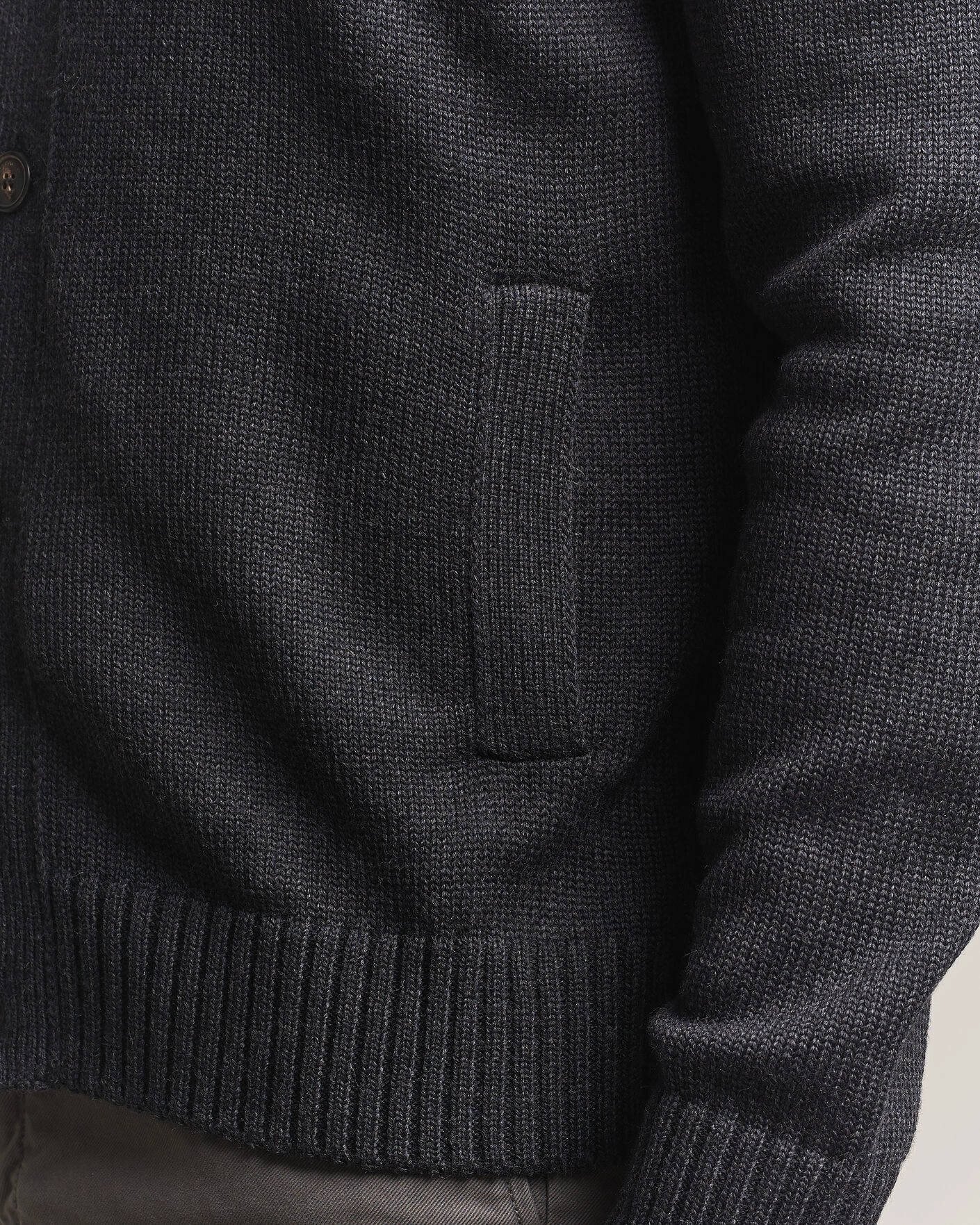 Herr | Tröjor | Zanone | Virgin Merino Wool Chioto Grey Melange