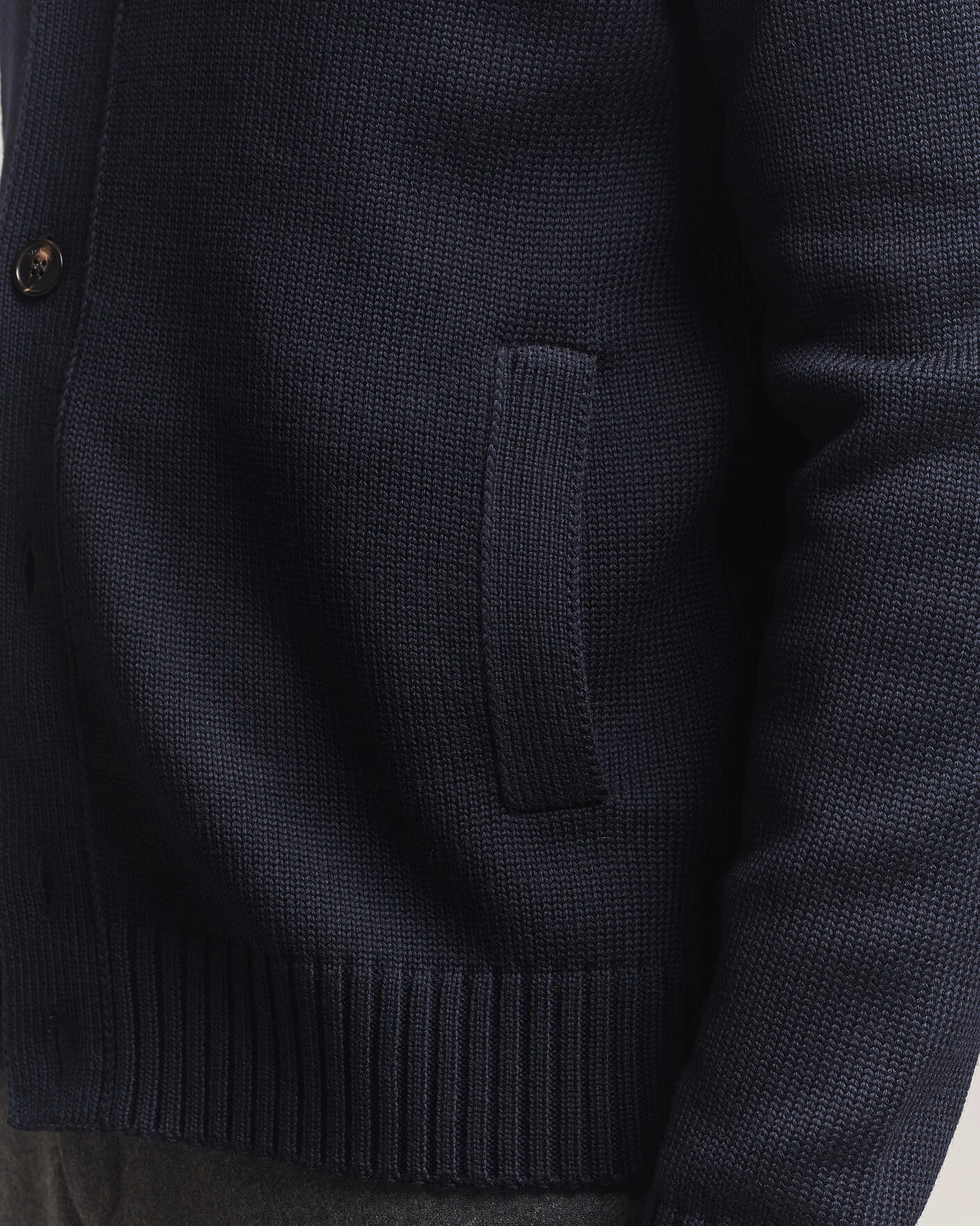 Herr | Tröjor | Zanone | Virgin Merino Wool Chioto Navy