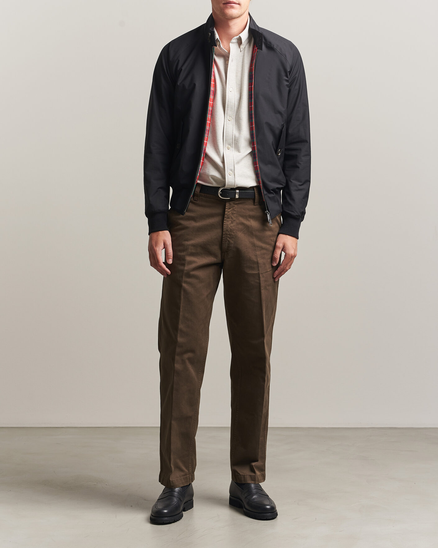 Herr | Jackor | Baracuta | G9 Original Harrington Jacket Black