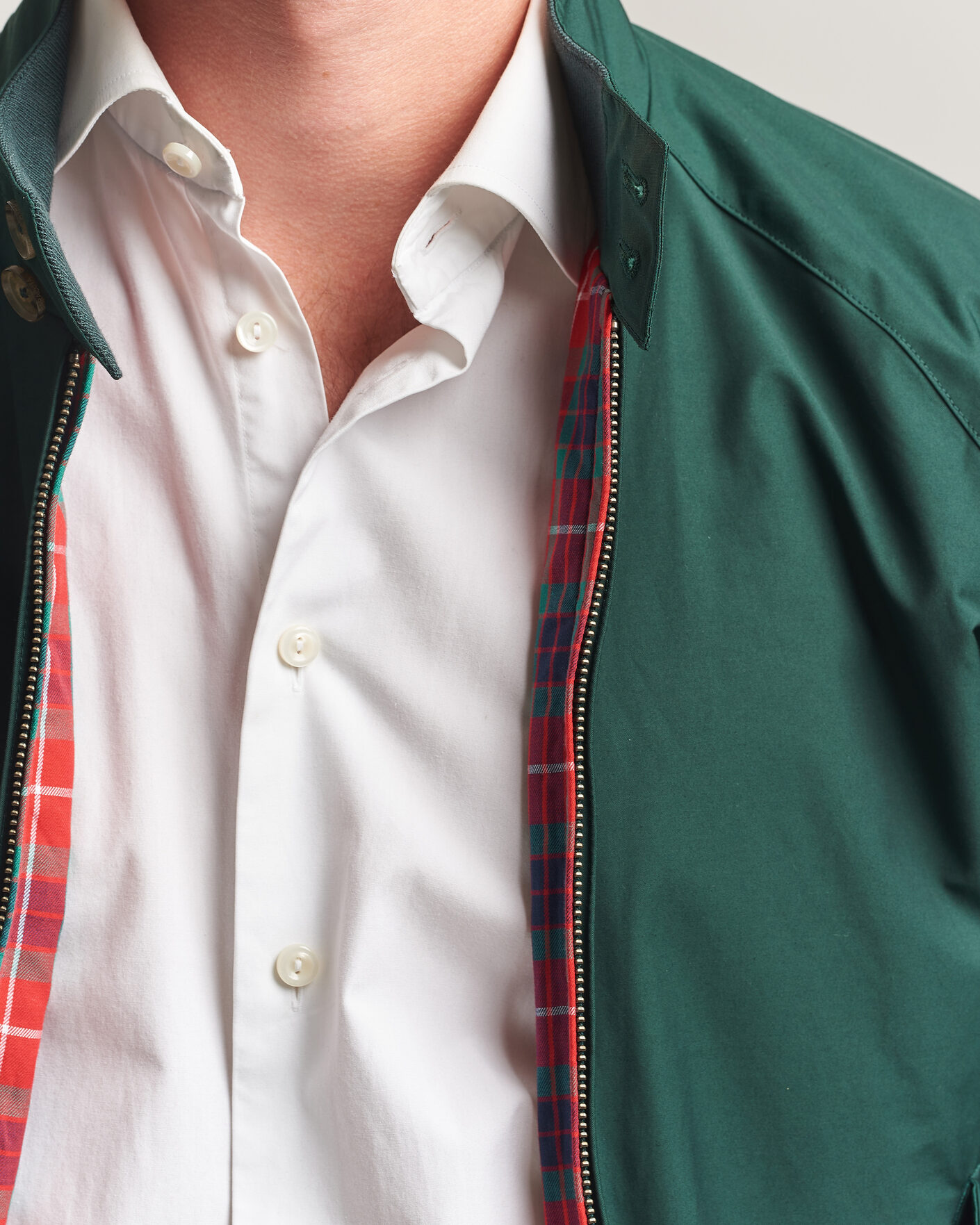Herr | Jackor | Baracuta | G9 Original Harrington Jacket Racing Green