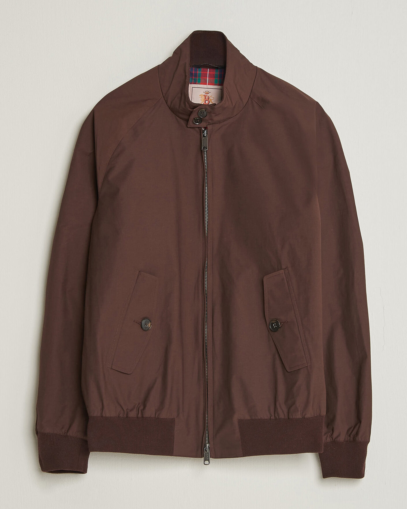 Herr | Jackor | Baracuta | G9 Original Harrington Jacket Brown Cigar