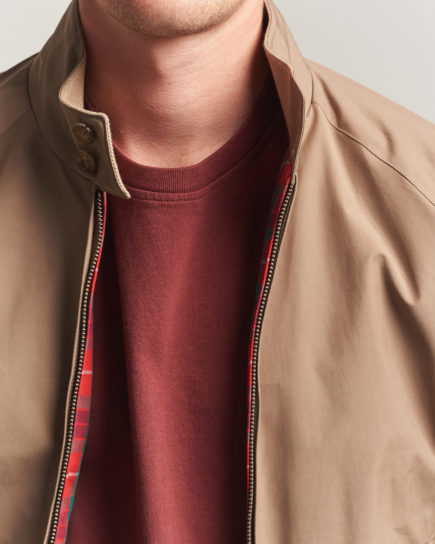 Herr | Jackor | Baracuta | G9 Original Harrington Jacket Tan