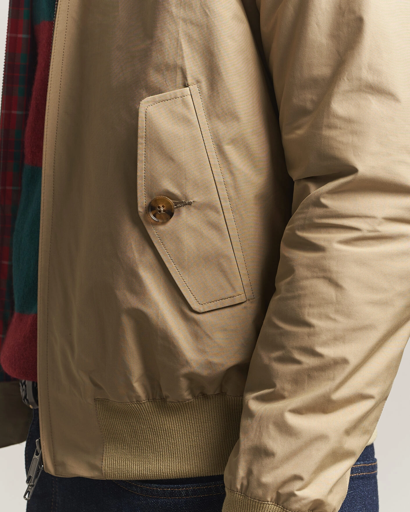 Herr | Jackor | Baracuta | G9 Original Harrington Jacket Natural