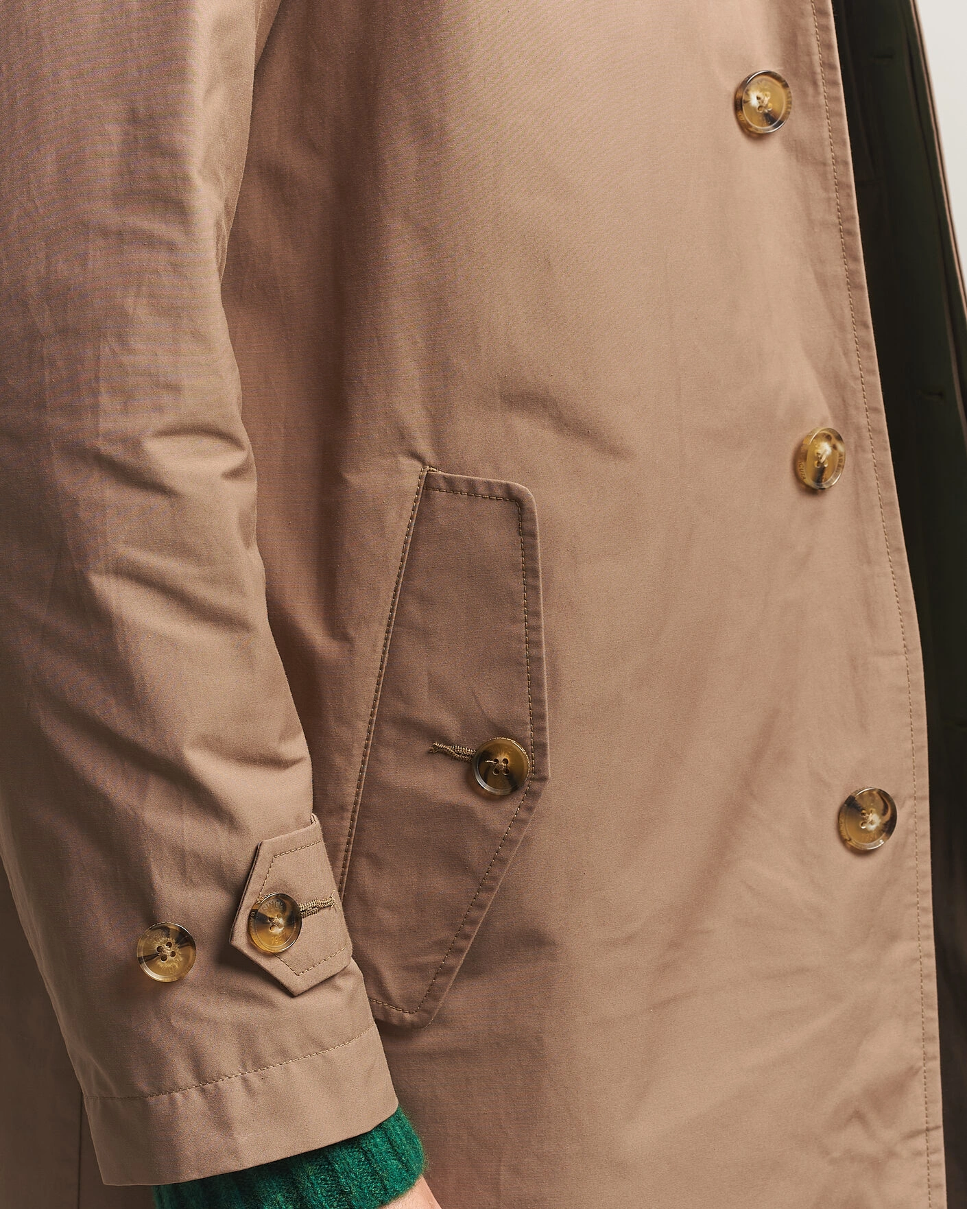 Herr | Jackor | Baracuta | G10 Detachable Cloth Coat Tan
