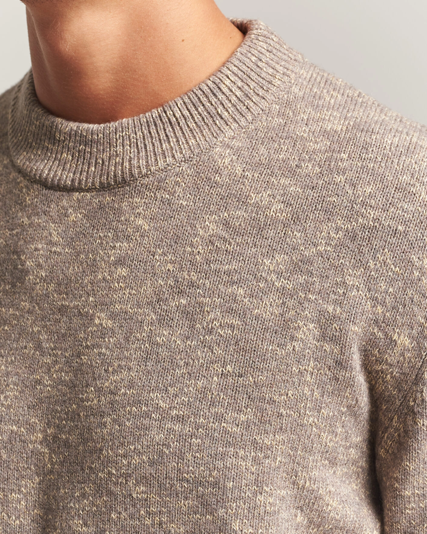 Herr | Tröjor | Sunflower | Moon Merino Sweater Sand