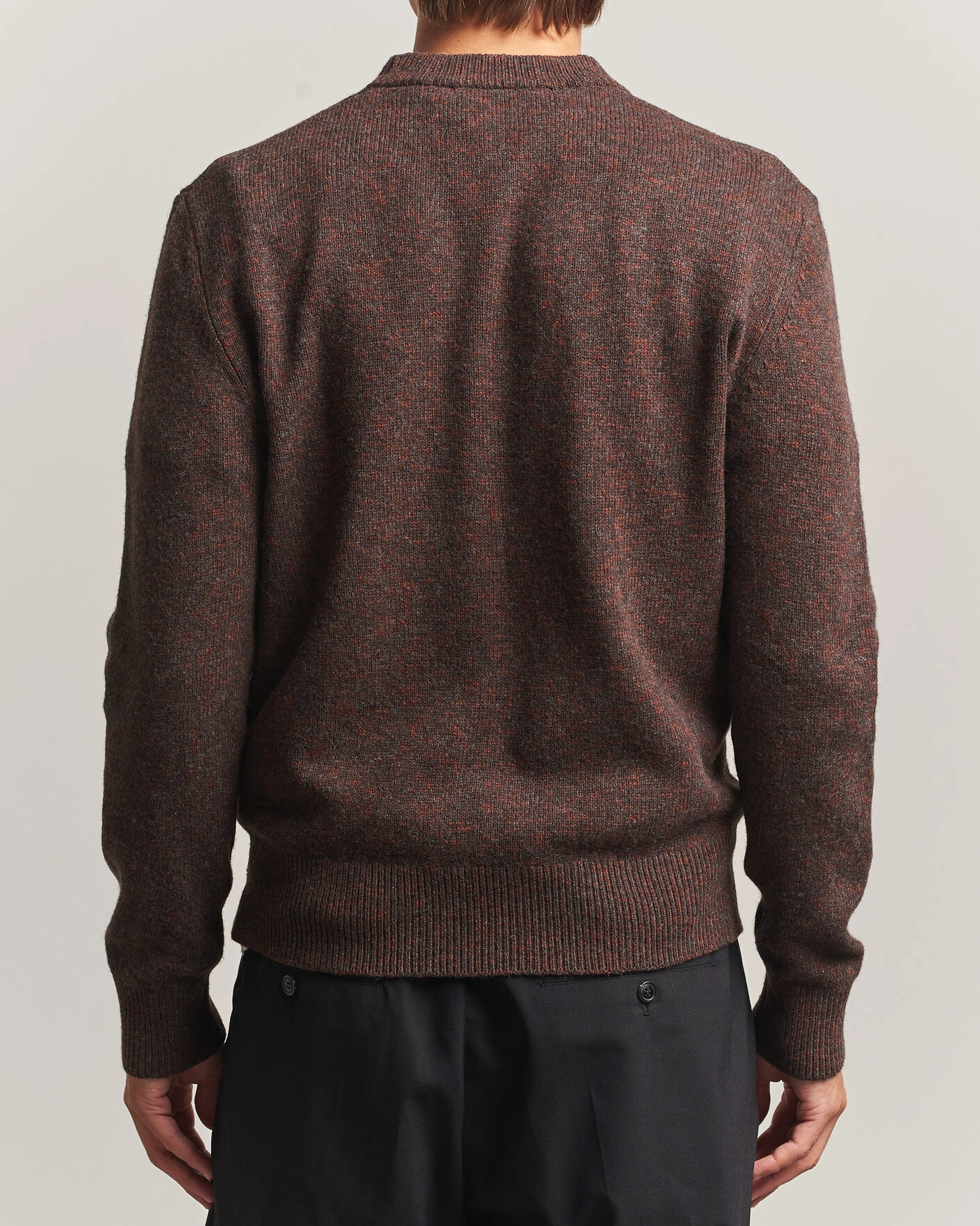 Herr | Tröjor | Sunflower | Moon Merino Sweater Brown