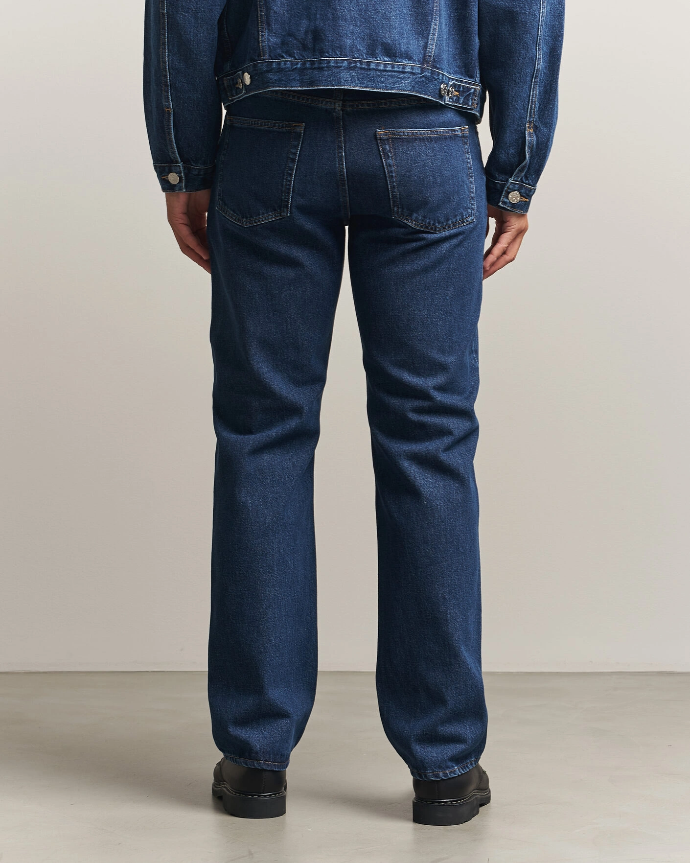 Herr | Jeans | Sunflower | Low Straight Jeans Blue Wash
