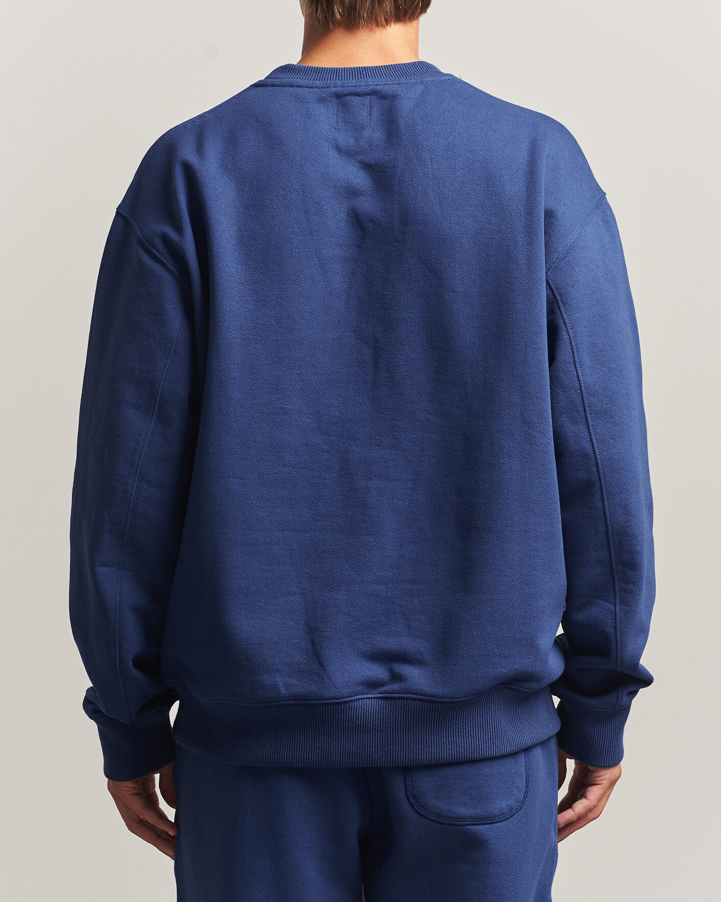 Herr | Tröjor | New Balance Made In US & UK | New Balance Made in Made In USA Core Sweatshirt Blue Oyster
