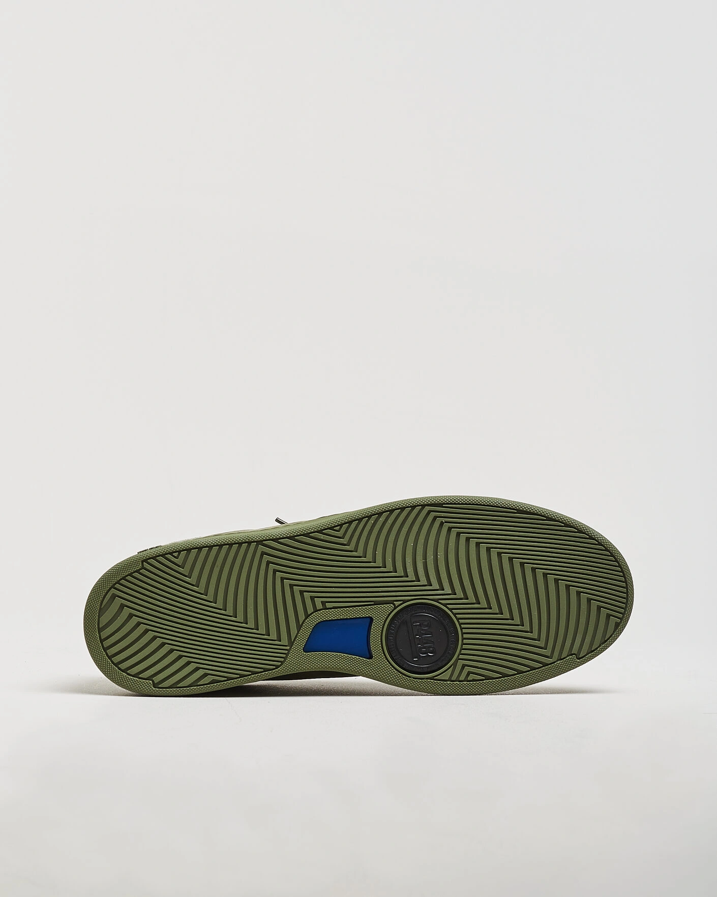 Herr | Sneakers | P448 | Vert Leather Sneaker Army Green
