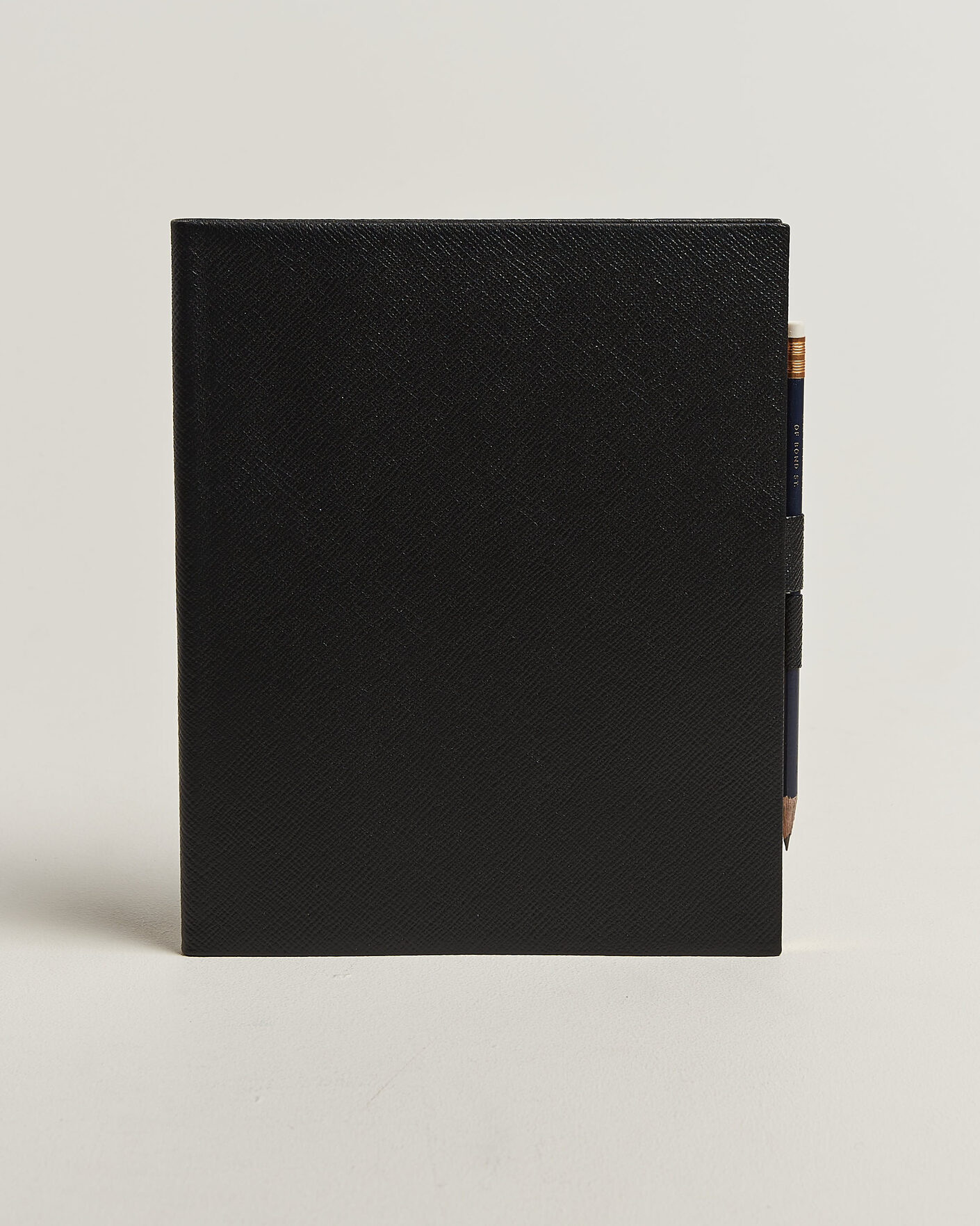 Herr | Anteckningsböcker | Smythson | Pastegrain Sketchbook Black