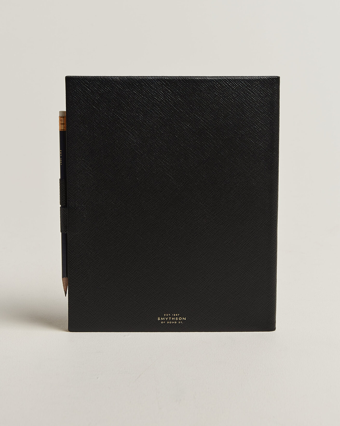 Herr | Anteckningsböcker | Smythson | Pastegrain Sketchbook Black