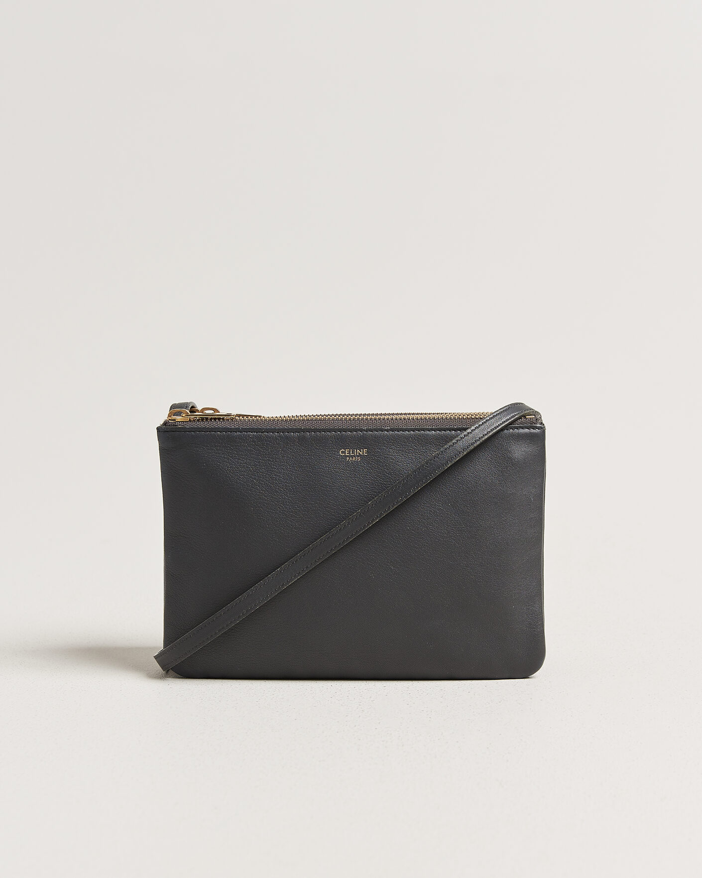 Herr | Pre-Owned & Vintage Bags | Celine Pre-Owned | Trio Bag Small Grey