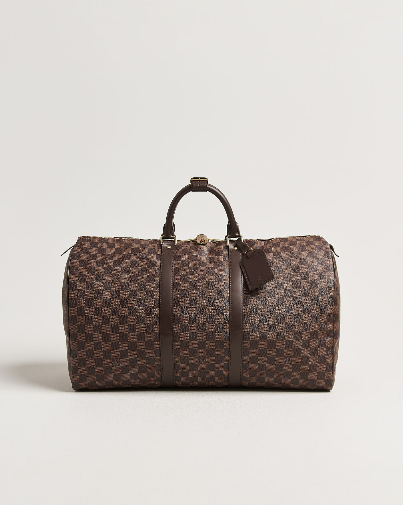 Herr | Pre-Owned & Vintage Bags | Louis Vuitton Pre-Owned | Keepall 50 Damier Ebene