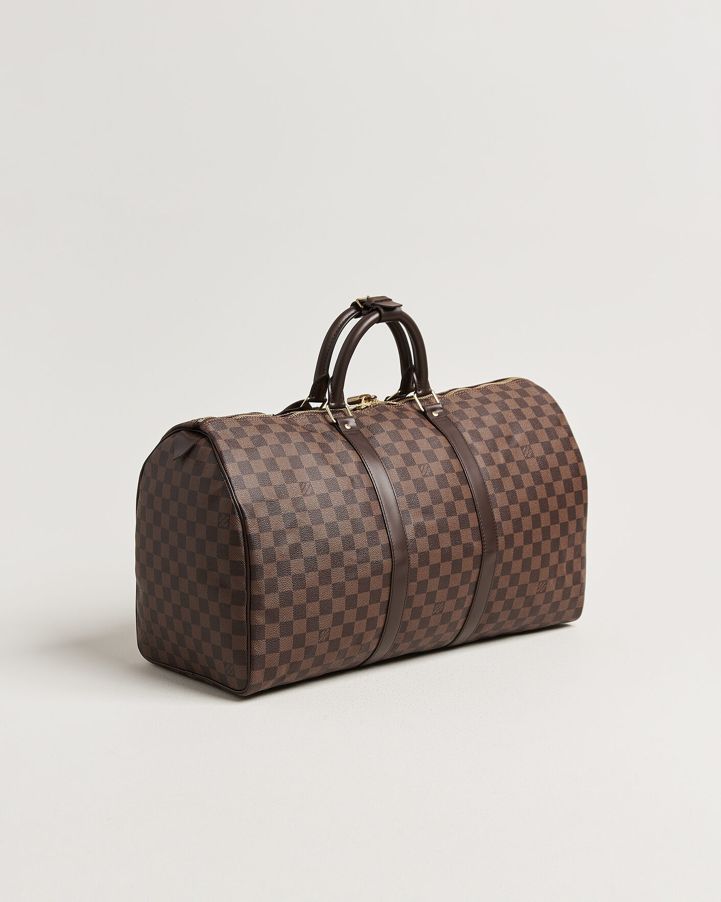 Herr | Pre-Owned & Vintage Bags | Louis Vuitton Pre-Owned | Keepall 50 Damier Ebene