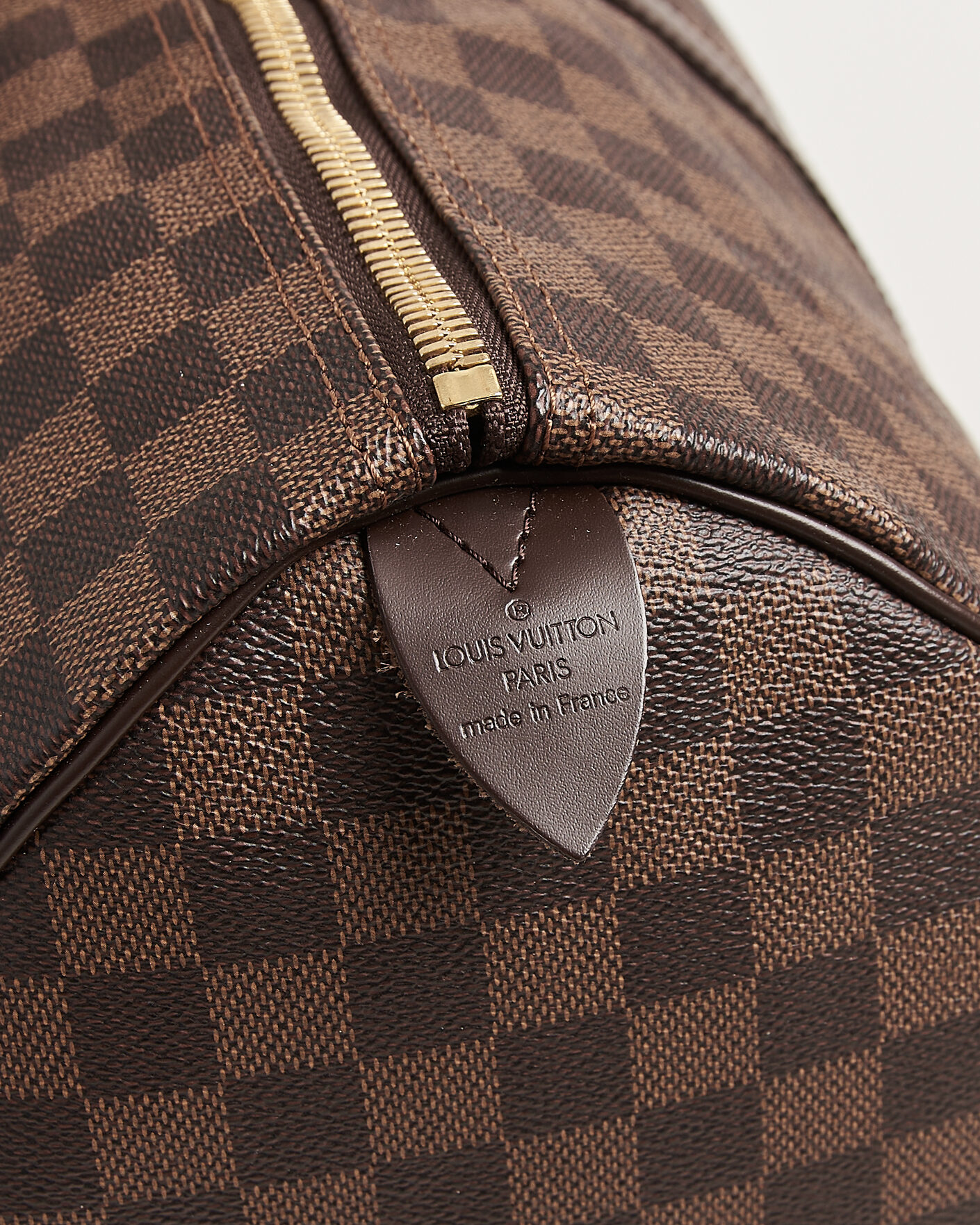 Herr | Pre-Owned & Vintage Bags | Louis Vuitton Pre-Owned | Keepall 50 Damier Ebene