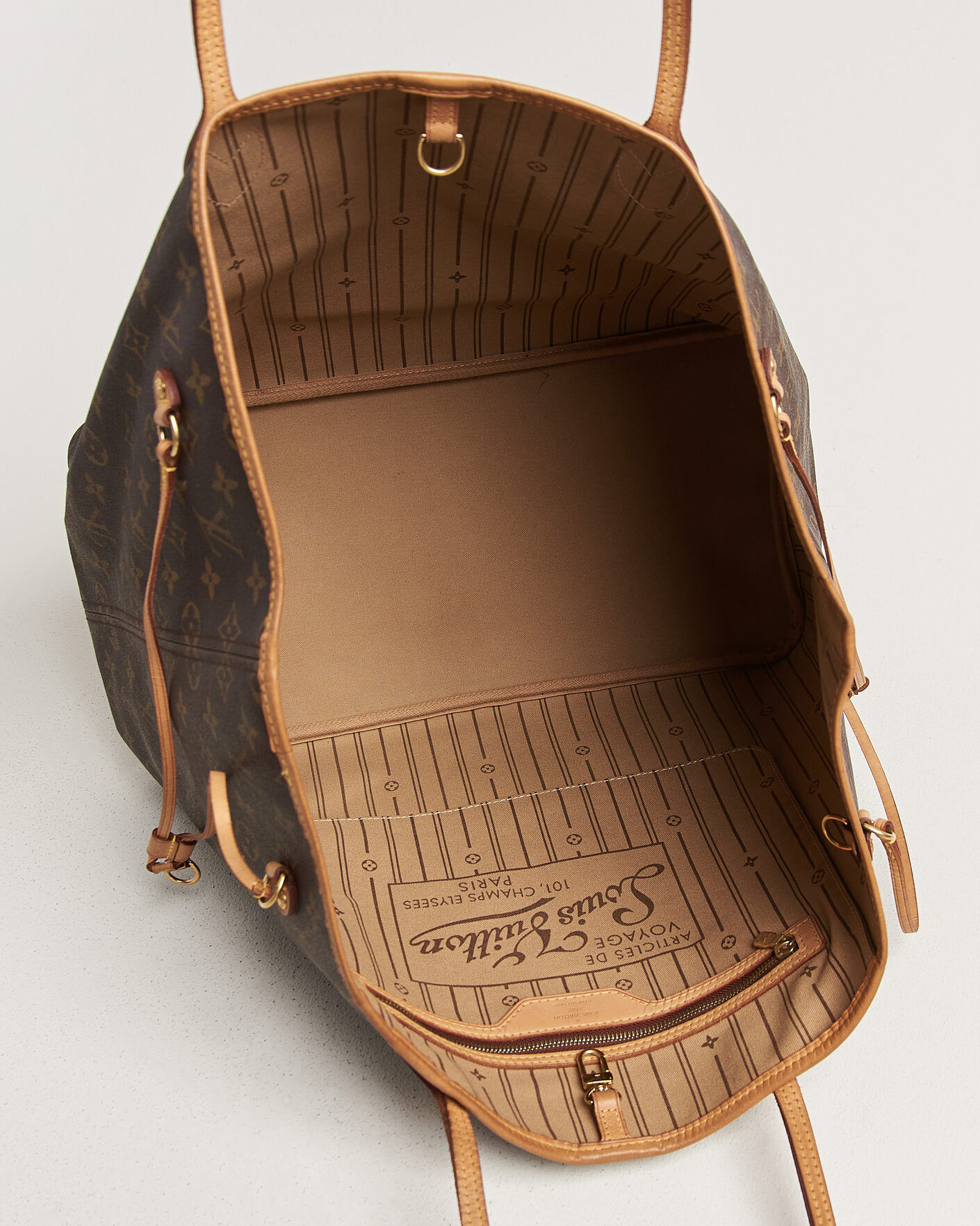 Herr | Pre-Owned & Vintage Bags | Louis Vuitton Pre-Owned | Neverfull GM Monogram