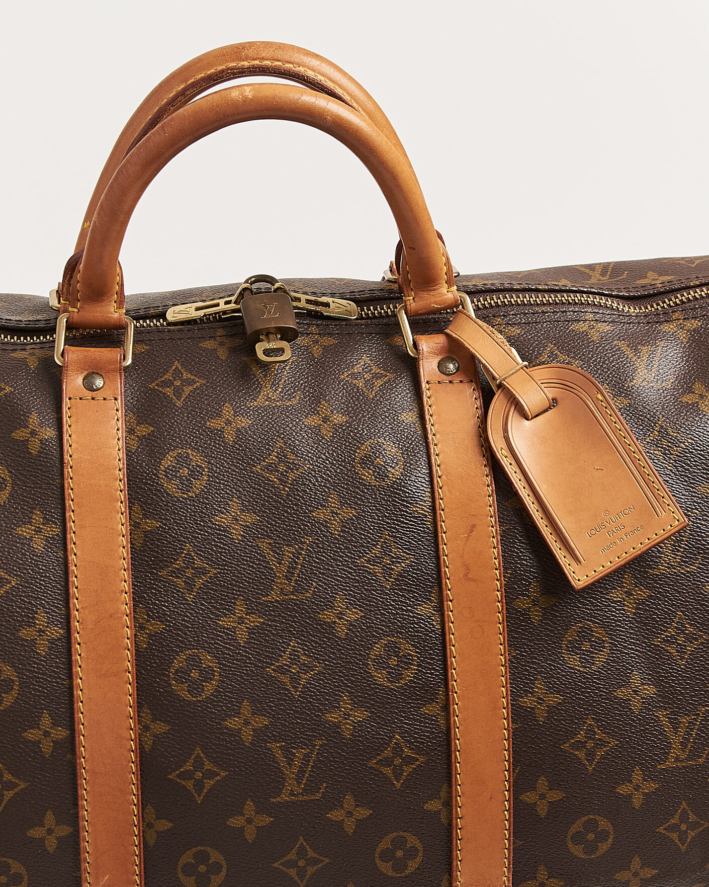 Herr | Pre-Owned & Vintage Bags | Louis Vuitton Pre-Owned | Keepall 60 Monogram