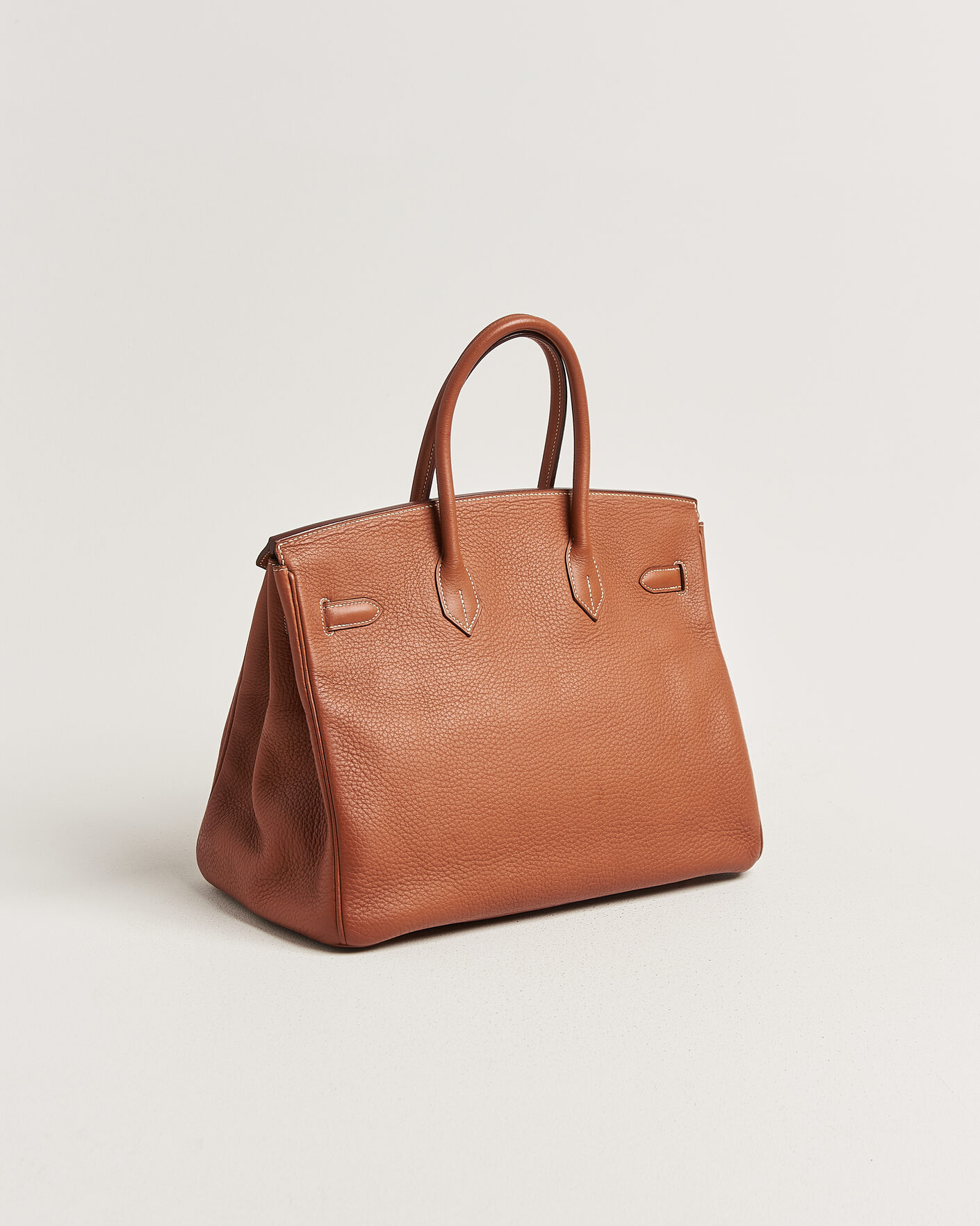 Herr | Pre-Owned & Vintage Bags | Hermès Pre-Owned | Birkin 35 Togo Leather Cognac Brown