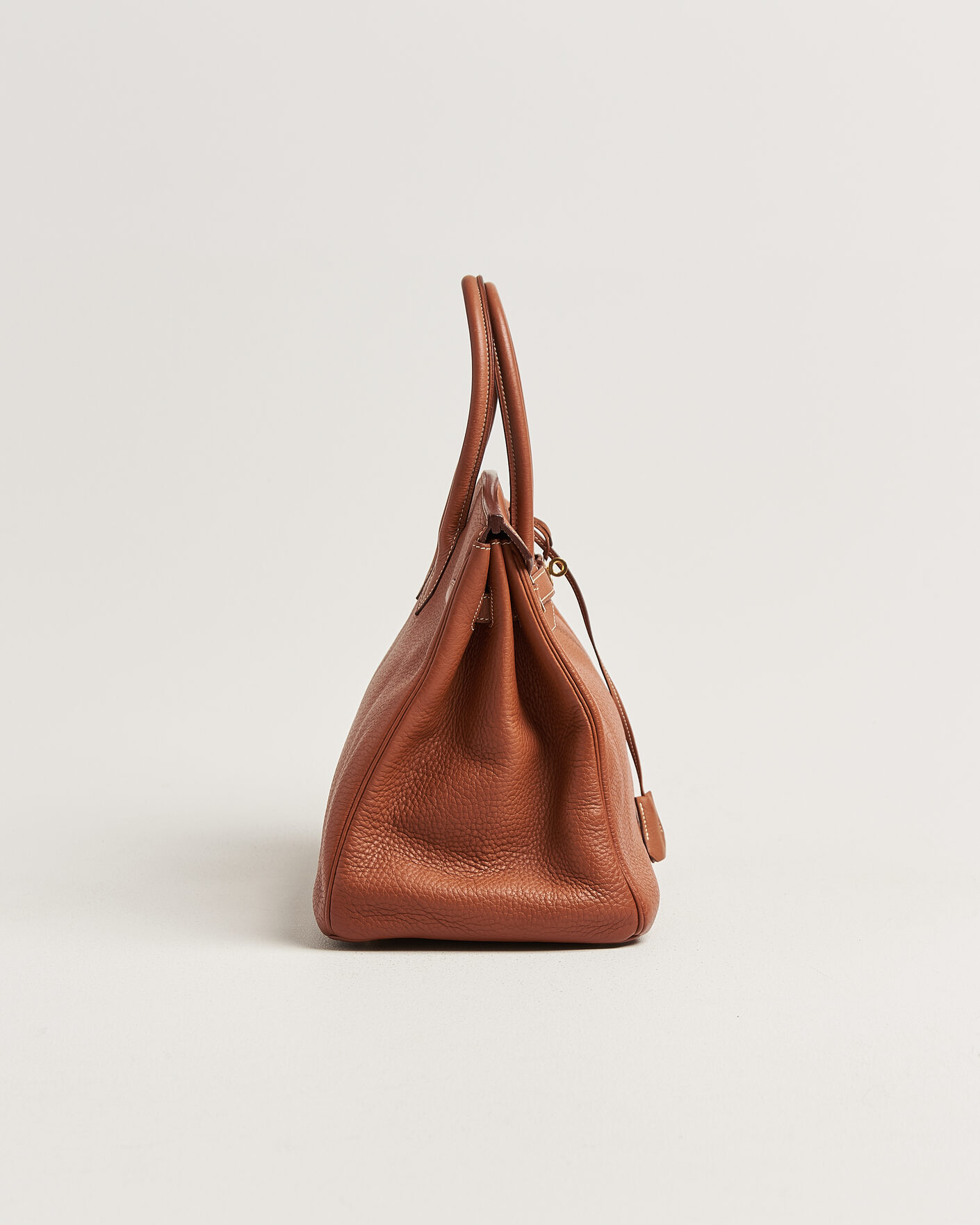 Herr | Pre-Owned & Vintage Bags | Hermès Pre-Owned | Birkin 35 Togo Leather Cognac Brown