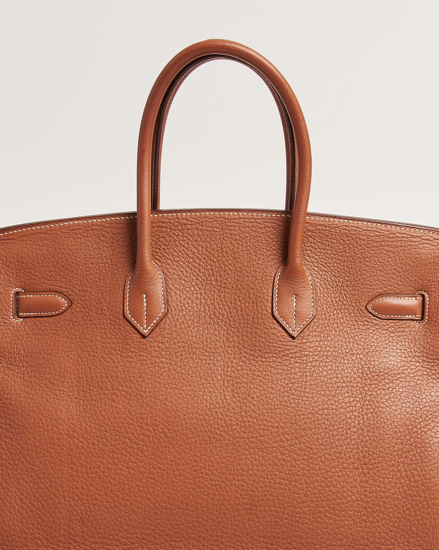 Herr | Pre-Owned & Vintage Bags | Hermès Pre-Owned | Birkin 35 Togo Leather Cognac Brown