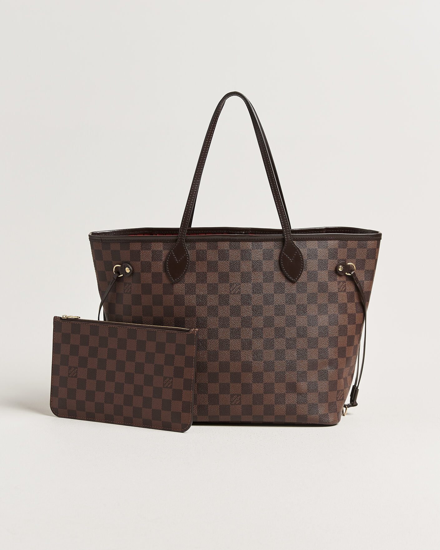 Herr | Pre-Owned & Vintage Bags | Louis Vuitton Pre-Owned | Neverfull MM Damier Ebene