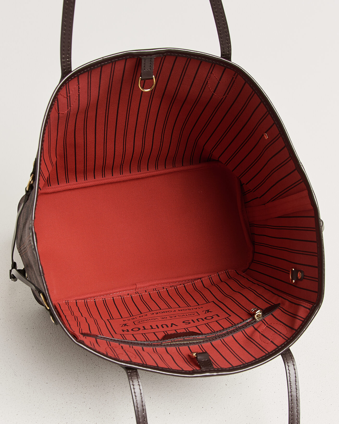 Herr | Pre-Owned & Vintage Bags | Louis Vuitton Pre-Owned | Neverfull MM Damier Ebene
