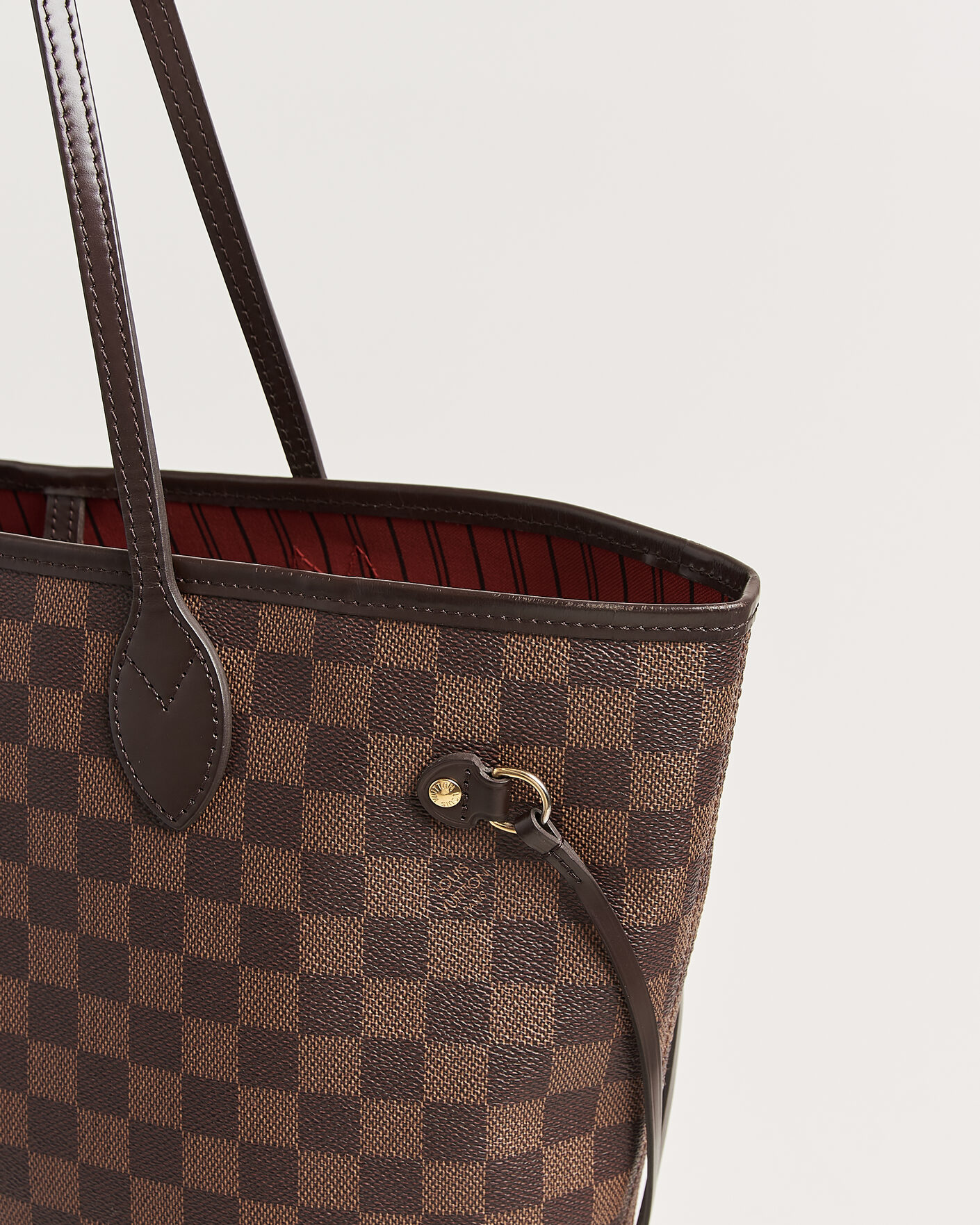 Herr | Pre-Owned & Vintage Bags | Louis Vuitton Pre-Owned | Neverfull MM Damier Ebene