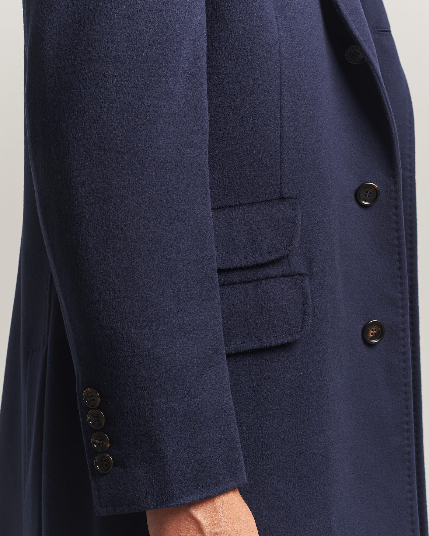 Herr | Jackor | Brunello Cucinelli | Soft Wool Coat Navy