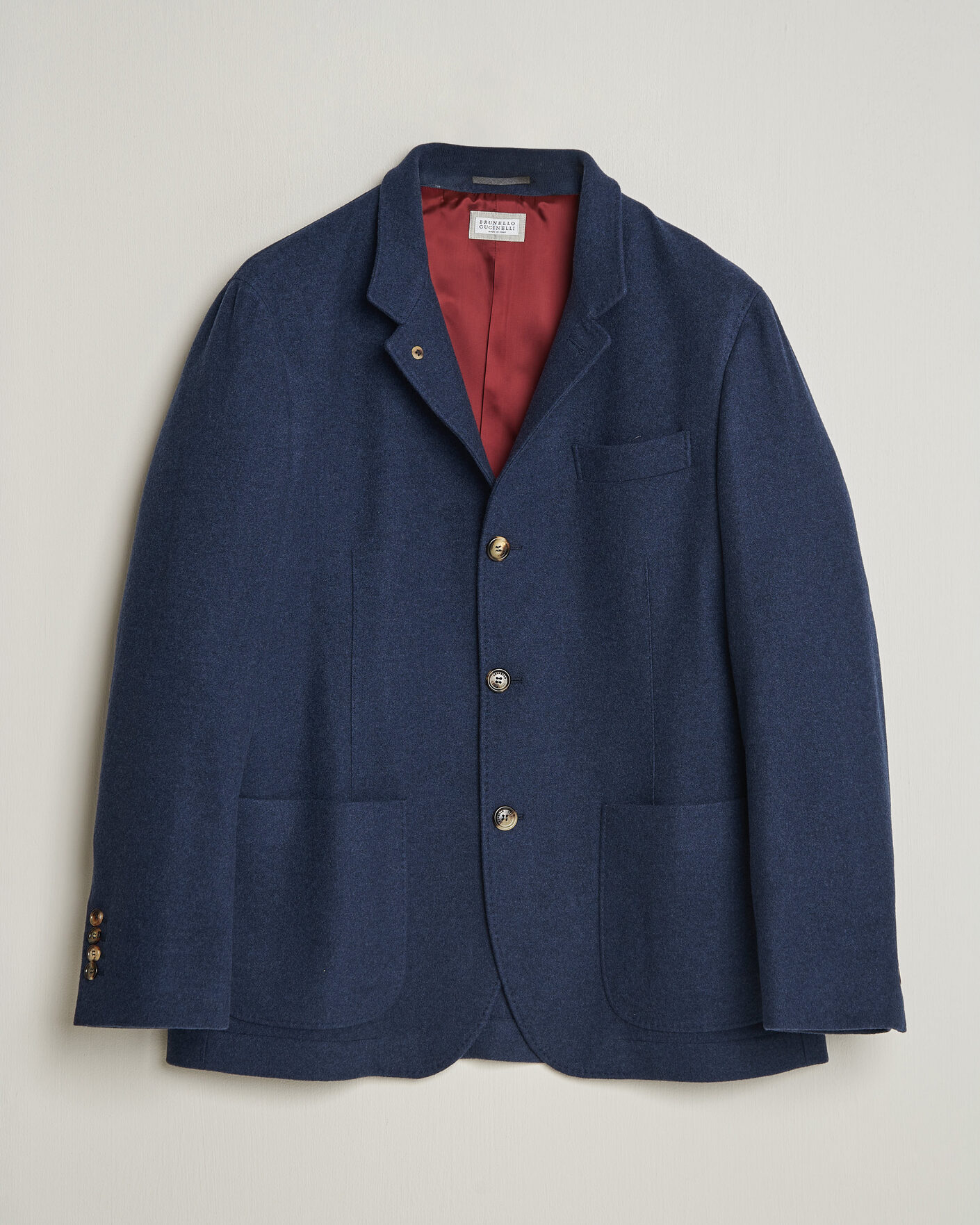 Herr | Jackor | Brunello Cucinelli | Cashmere City Jacket Navy