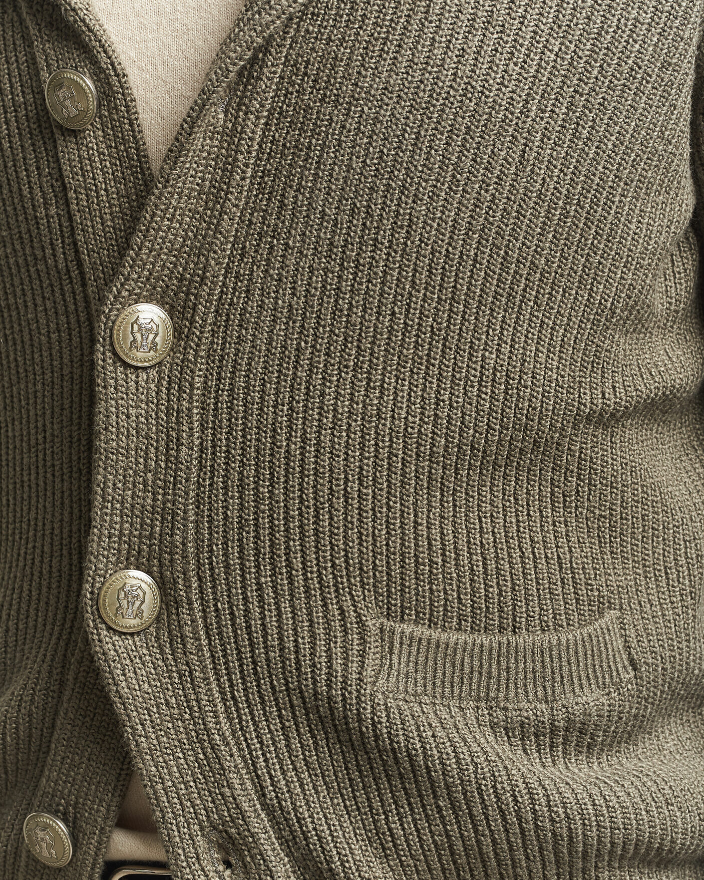 Herr | Tröjor | Brunello Cucinelli | Shawl Collar Cardigan Forest Green