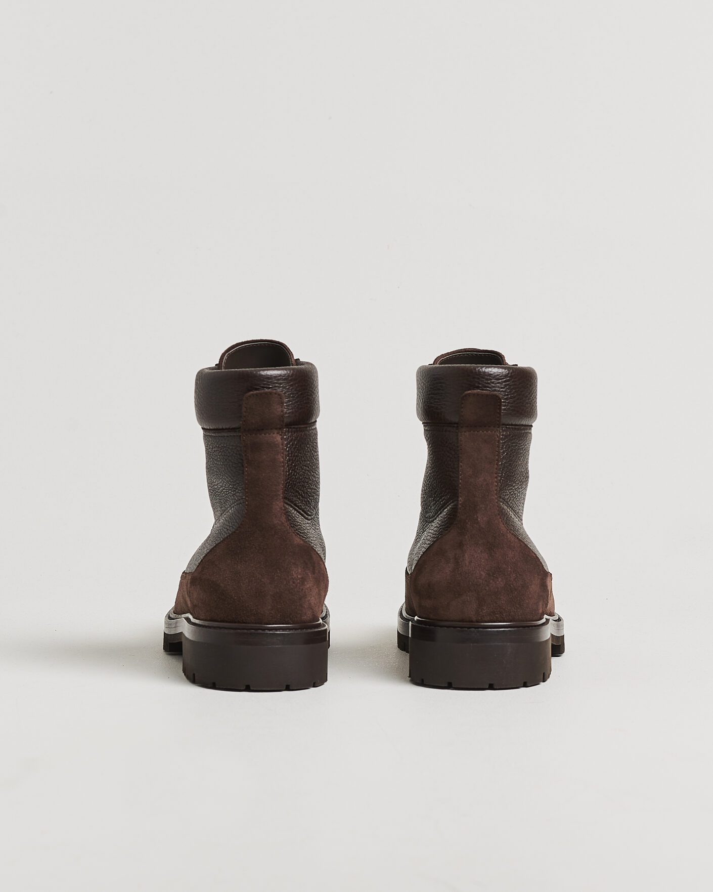 Herr | Kängor | Brunello Cucinelli | Lace Up Boots Dark Brown
