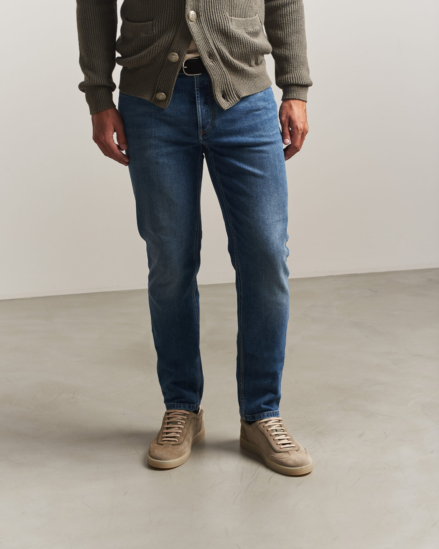 Herr | Sneakers | Brunello Cucinelli | Classic Sneakers Taupe